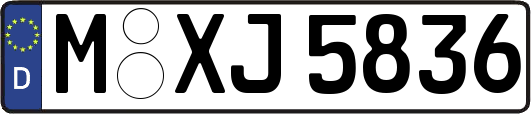 M-XJ5836