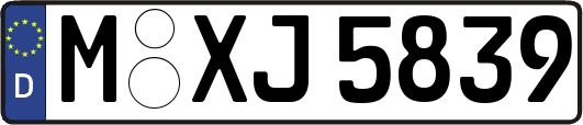 M-XJ5839