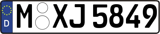 M-XJ5849