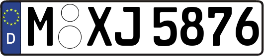 M-XJ5876