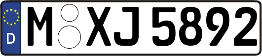 M-XJ5892