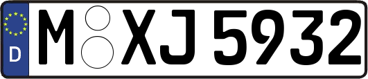 M-XJ5932