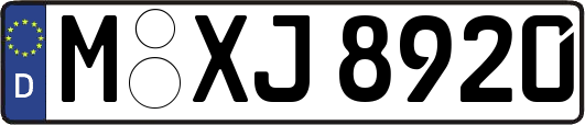 M-XJ8920