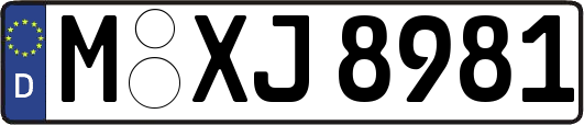 M-XJ8981