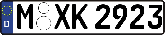 M-XK2923