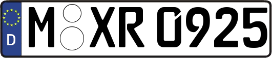 M-XR0925