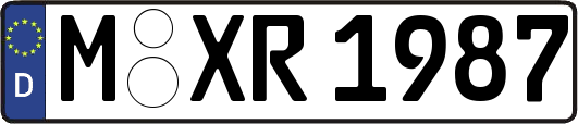 M-XR1987