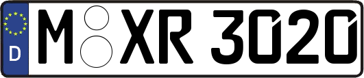 M-XR3020