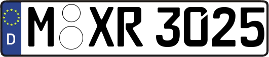 M-XR3025
