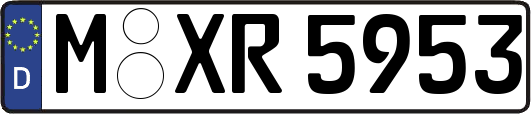 M-XR5953
