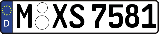 M-XS7581