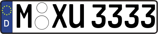 M-XU3333