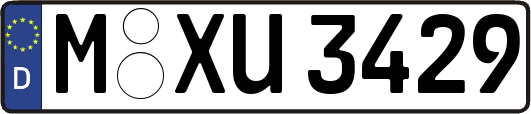 M-XU3429