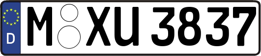 M-XU3837