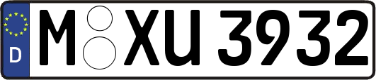 M-XU3932
