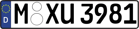 M-XU3981