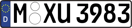 M-XU3983