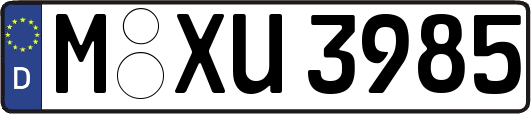 M-XU3985