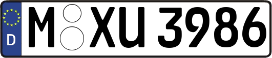 M-XU3986