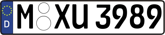 M-XU3989