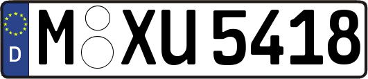 M-XU5418