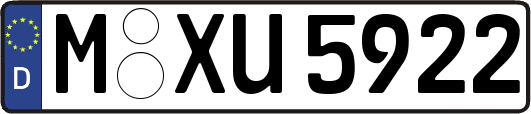 M-XU5922