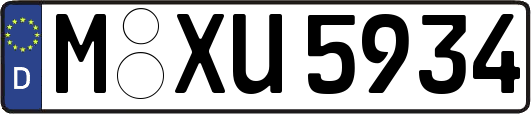 M-XU5934