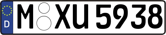 M-XU5938
