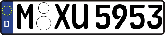 M-XU5953