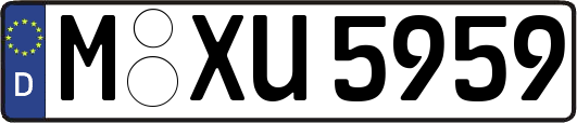 M-XU5959
