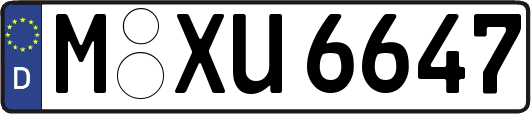 M-XU6647