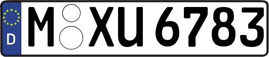 M-XU6783
