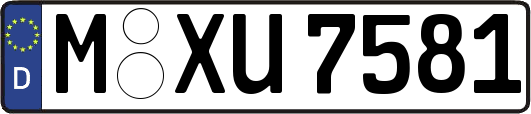 M-XU7581