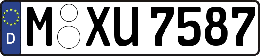 M-XU7587