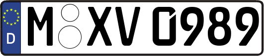 M-XV0989