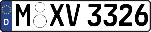 M-XV3326