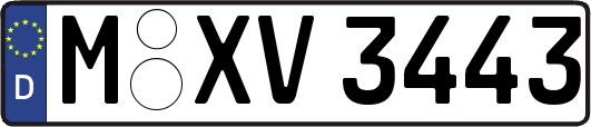 M-XV3443