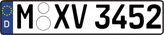 M-XV3452