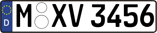 M-XV3456
