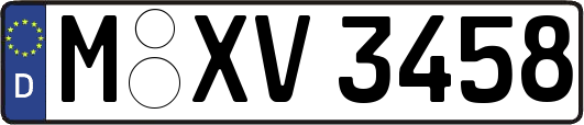 M-XV3458
