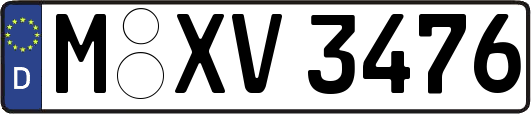 M-XV3476