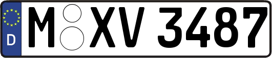 M-XV3487