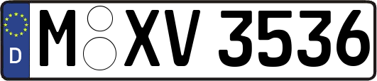 M-XV3536