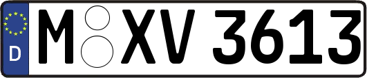 M-XV3613