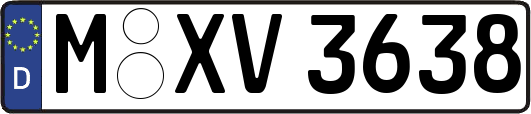 M-XV3638