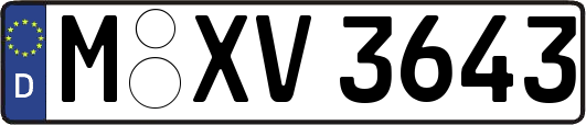 M-XV3643