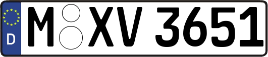 M-XV3651
