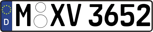 M-XV3652