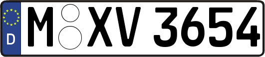 M-XV3654