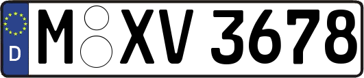 M-XV3678